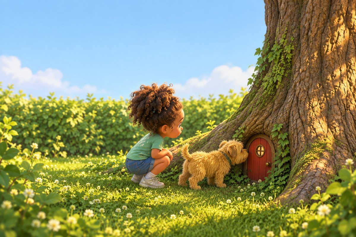 A Storytruly hardcover with a 3D animated cover